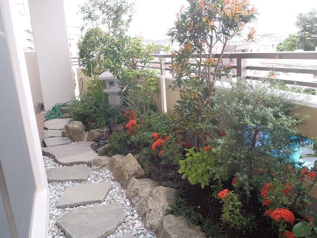 オリジナル庭園／浦添市N邸