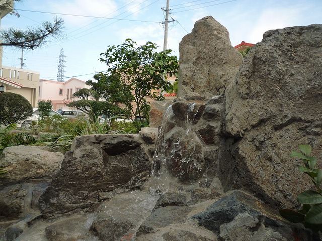 沖縄市　K氏邸　和風ロックガーデン