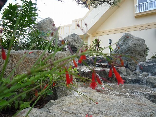沖縄市　K氏邸　和風ロックガーデン