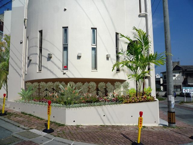 浦添市　C氏邸　イメージは涼しげな植栽ガーデン