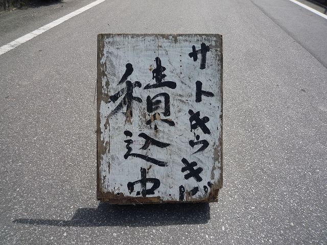 沖縄の珍風景〜サトウキビ積込中〜