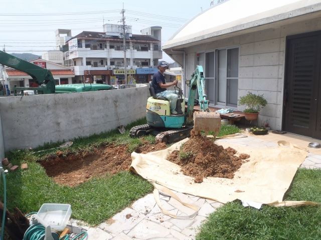 名護市 U氏邸 ~カメの遊ぶ庭~ part2の写真