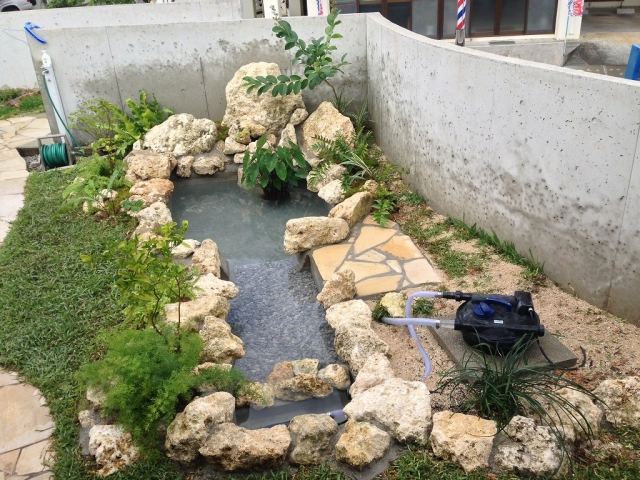 名護市　U氏邸　～カメの遊ぶ庭～　part3　～完成～の写真