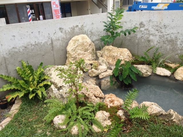 名護市　U氏邸　～カメの遊ぶ庭～　part3　～完成～の写真