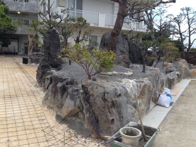 中城村　T氏邸　造園工事（後編）の写真